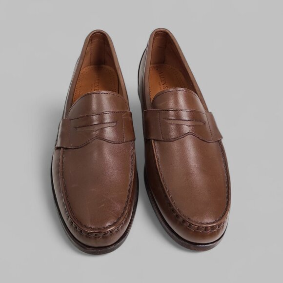 Allen Edmonds Cavanaugh Penny Slip-on Loafer - Walnut Burnished Calfskin 12 B main image 9
